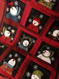 Quiltpanels voor de kerst