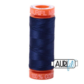 Aurifil Mako50 #2784 Dark Navy- 200 meter