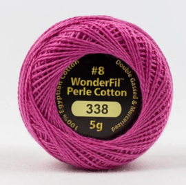 Eleganza 8wt 5-gram Solid Perlé  EZ338 Azalea