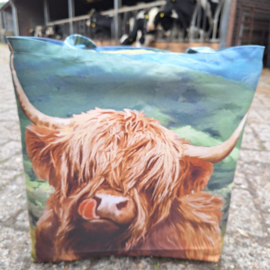 Northcott || Highland Home quiltpanel voor een tas