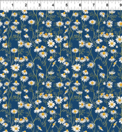 Hedgehog Hollow, Daisies - Blue