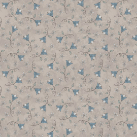 3150-34 Taupe || Butterflies and Bloom