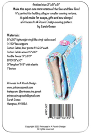 See and Sew Mini || Patroon tasje