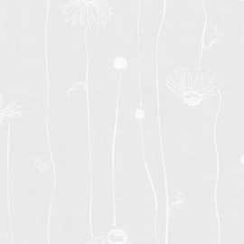 Robert Kaufman || Alabaster Hues - Cone Flowers White