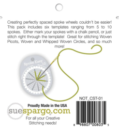 Sue Spargo || Spoke Easy sjablonen