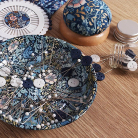 Magnetisch naalden en spelden bakje blauw