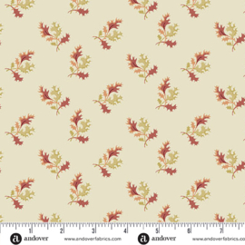 "Dahlia" fabric by Edyta Sitar  ||  Holly Berry