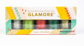 GlaMore™️ 12wt Rayon & Metallic Holiday Pack || Fun Christmas