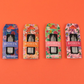 Bohin || sharp needles - big eye - 3/9 - Blossomcollectie blue
