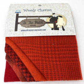 Wooly charms || rood - WC7010