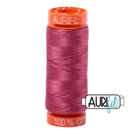 Aurifil Mako50 #2455 Med Carmine Red  - 200 meter