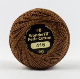 Eleganza 8wt 5-gram Solid Perlé EZ416 Milk Chocolate