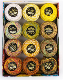 Eleganza Variegated 8wt Perle-katoen garenpakket  Canyon