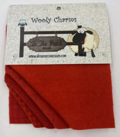 Wooly charms || rood - WC4547