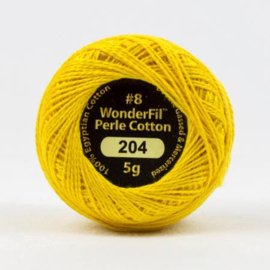 Eleganza 8wt 5-gram Solid Perlé 204 Tangerine Yellow