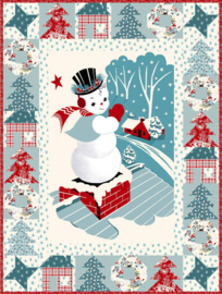 Midnight in Snowtown Quilt Pattern