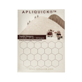 Apiquick precut hexagon 3/4 " || 2 cm. - 100 stuks