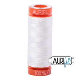Aurifil Mako50 #2021 Natural White  - 200 meter