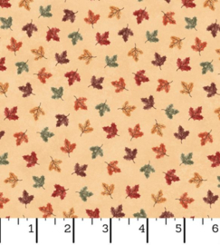 Hello Autumn Mini Leaf - Creamy Yellow