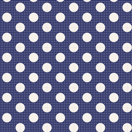 Medium Dots 130026 night blue