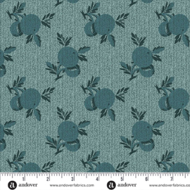 "Dahlia" fabric by Edyta Sitar  ||  Crab Apple