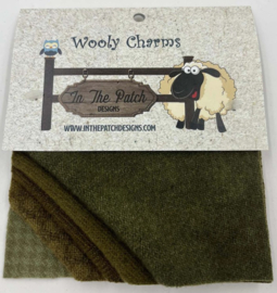 Wooly charms || olive - WC4591