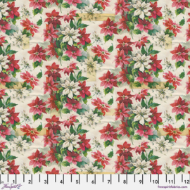 Poinssettia Print - Multi || Holidays Past by Tim Holz