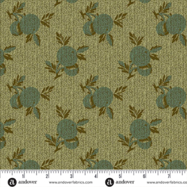 "Dahlia" fabric by Edyta Sitar  ||  Crab Apple
