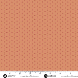 "Dahlia" fabric by Edyta Sitar  ||  Hollyhock