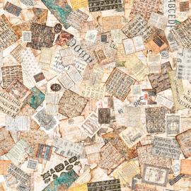 QT || BOOK CLUB - Book Ephemera - Tan