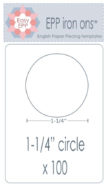 EPP81 1-1/4" circle - 100 stuks