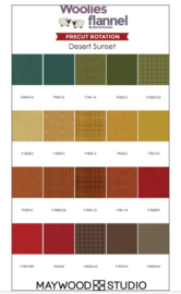 FQ-MASWOF- DESERT SUNSET- jellyrol/precut