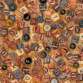 QT || BOOK CLUB - Letters - rust