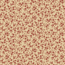 Marcus Fabrics || Small Floral - RED