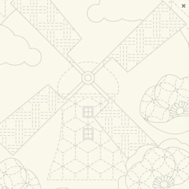 Devonstone || LITTLE SCENES SASHIKO PANEL