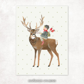 Acufactum || label met kind en hert