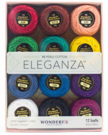 Eleganza 8wt Perle-katoen garenpakket Kaleidoscope