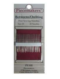 Piecemakers Between/Quilting needles 10