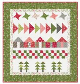 Home for Christmas Quilt Pattern by A Quilting Life