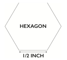 hexagon mallen 1/2 " inch || HEX050