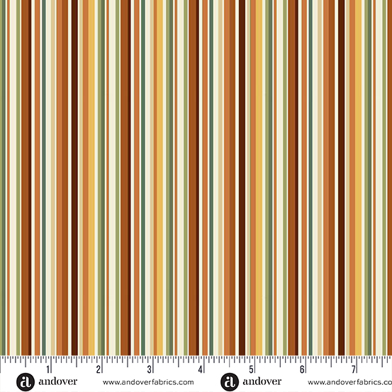 Hello Autumn Multi Cinnamon Stripe || 102 1