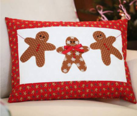 Patroon kerstkussen (Gingerbread Christmas)