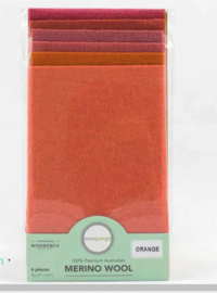 1/64 Merino Wool Packs: Sue Spargo  Orange