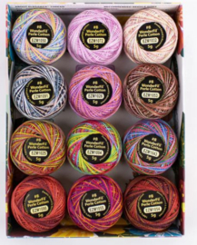 Eleganza Variegated 8wt Perle-katoen garenpakket  Passion