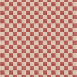 Marcus Fabrics || Check R521851D  RED