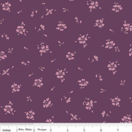 Liberty Fabrics Flower Show Midnight Garden Chelsea Flower  5965 C