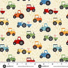 Fun On the Farm || Cream Tractors