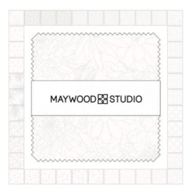 Maywood Studio || Charmpack 5" Squares (42pc) - SW (soft white)