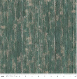 Covered Bridges in Spring Barn Wood Aqua