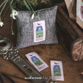 Acufactum || label met grachtenpand - Happiness is homemade